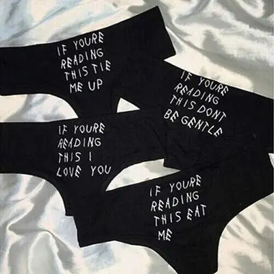 

Sexy Womens If Youre Reading This Bikini Bottom Underwear Bathing Beach Swimwear