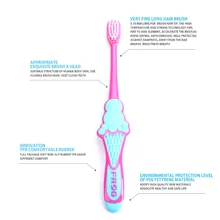 Детская зубная щетка защищает десны сверхтонкая зубная щетка детская серия 817 цвет radom