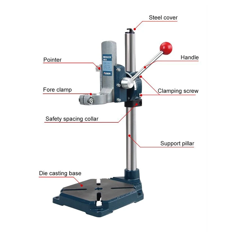 AOBEN 1 шт. электрическая дрель стенд прецизионные механические вращающиеся инструменты скамейка дрель Аксессуары Многофункциональный фиксированный кронштейн база электроинструменты