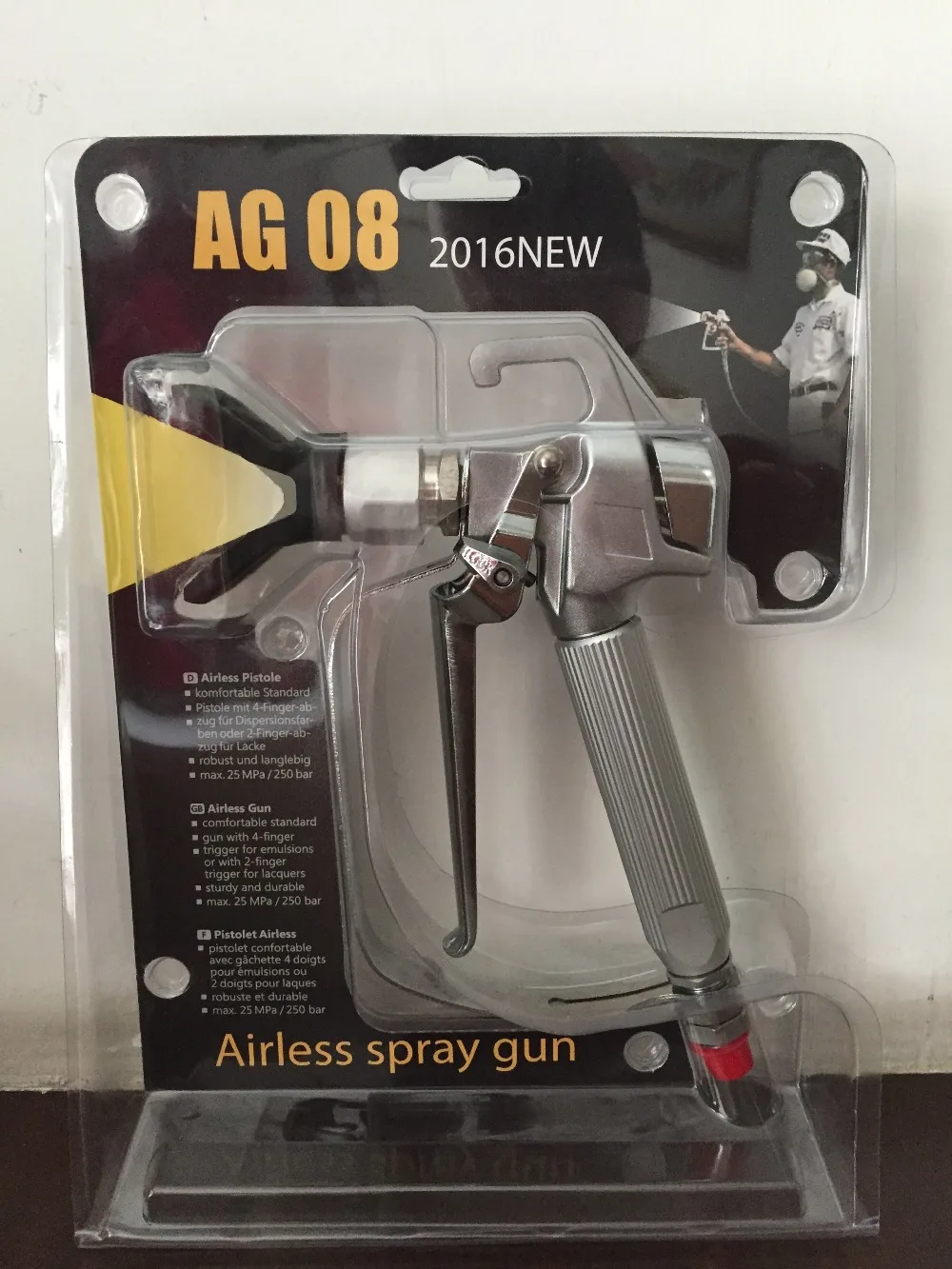 Aftermarket professional high quality electric spray gun AG08 sprayer gun with tip517 wager AG08