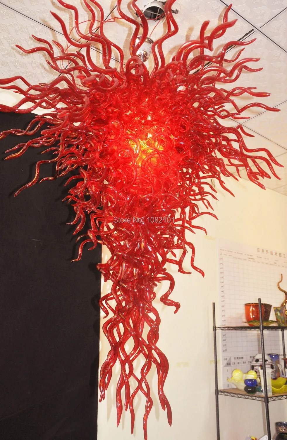 Бесплатная быстрая красная стеклянная люстра|chandeliers free shipping|red glass chandelierglass chandelier |