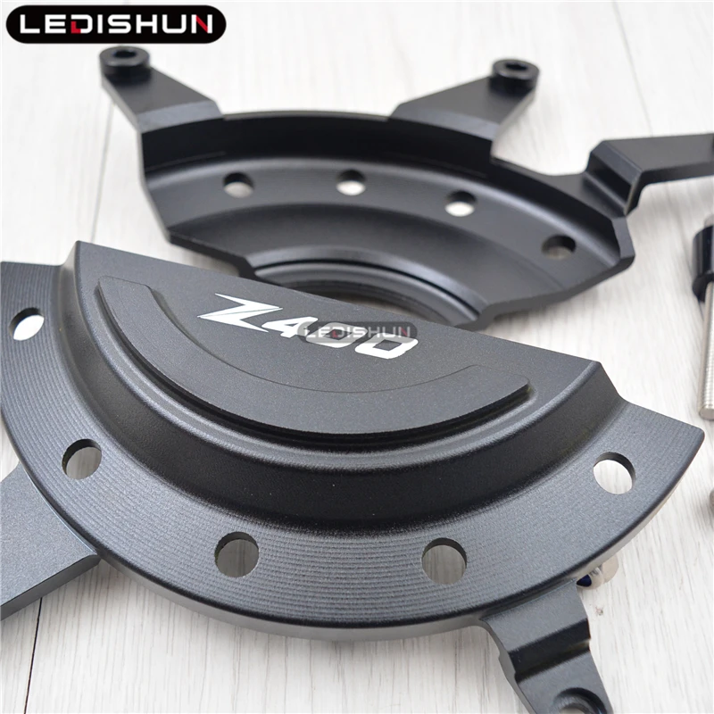 

Motorcycle Engine Guard Set Protective Side Cover Crash Slider Falling Protection Crash Pad For KAWASAKI Z400 Z 400 2018 2019 19