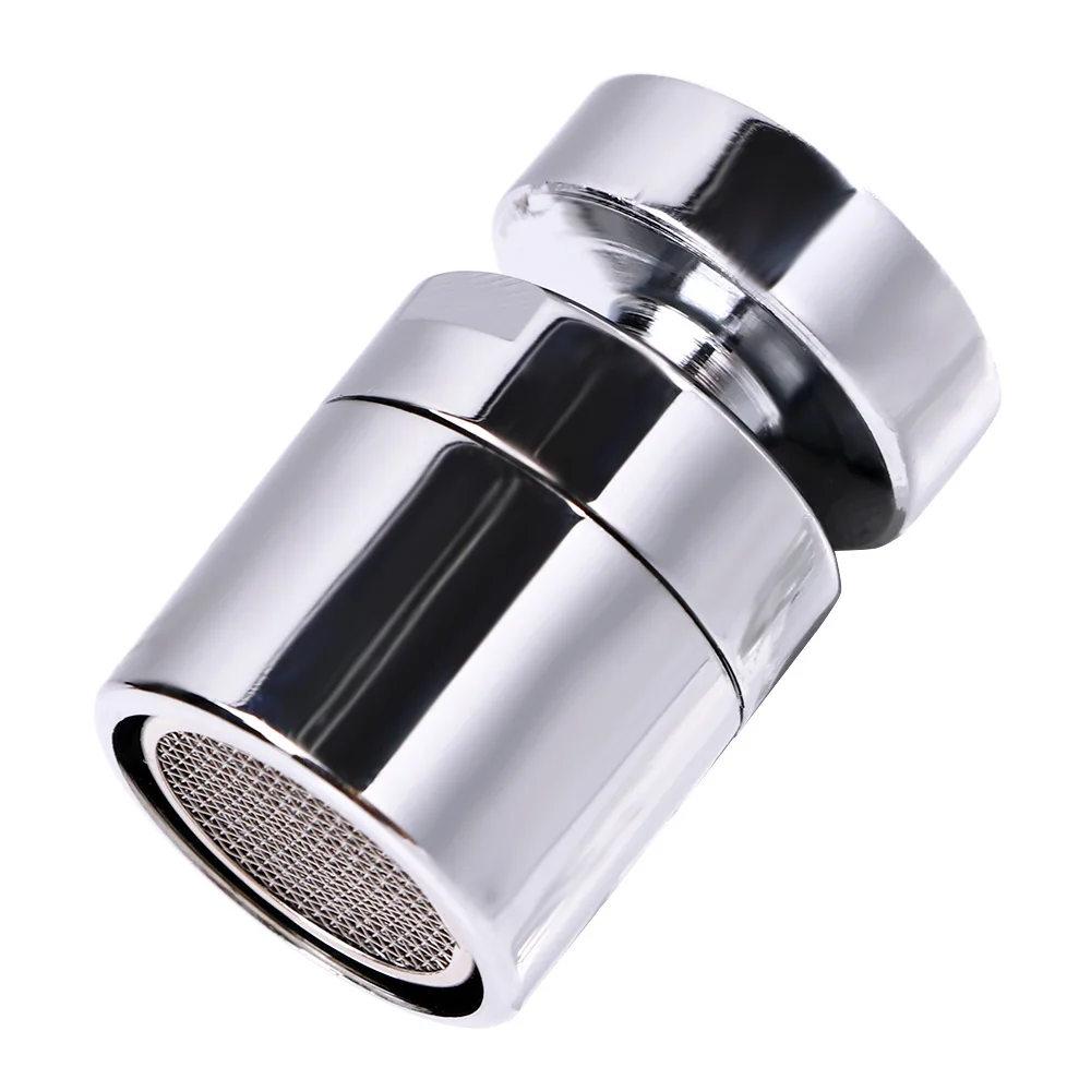 High Quality Brass External Thread Kitchen Faucet Sprayer Nozzle Attachment Silver color Faucet Aerator Water Saving Water Tools
