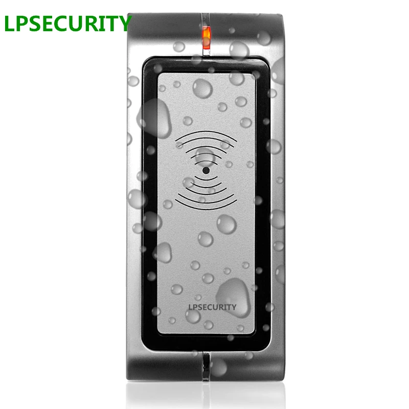 LPSECURITY металлические наружные водонепроницаемые дверные ворота замок RFID EM