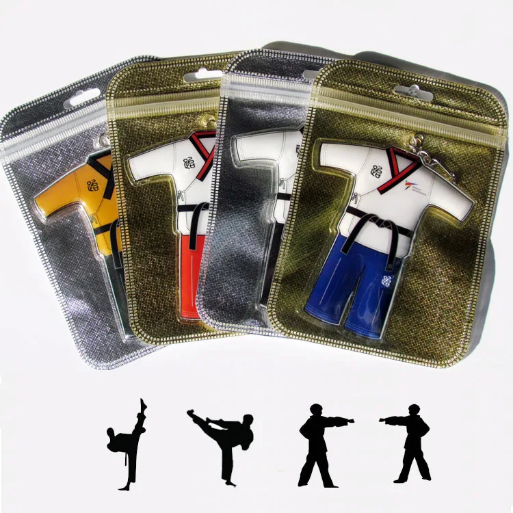 Poomsae Dobok Keychains Taekwondo 12pcs