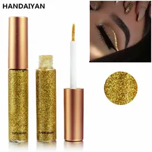 HANDAIYAN жидкая подводка для глаз блеск Тени для век блестящий Водонепроницаемый длительный МАКИЯЖ Красота косметический цвета: золотистый, серебристый Eye Liner Pencil