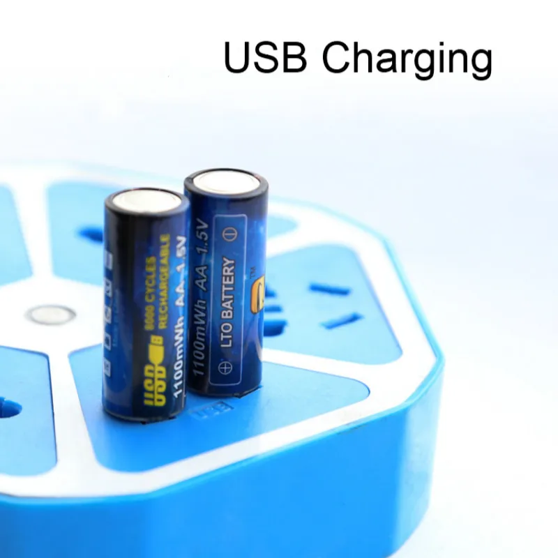 5V USB интерфейс перерабатывает перезаряжаемый аккумулятор 1100mah 14250 литиевая батарея для игрушка-фонарик батареи Прямая поставка