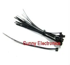 wholesale 1000pcs Black Self-Locking Nylon Cable Ties 3&quot inch 80mm X 2mm |