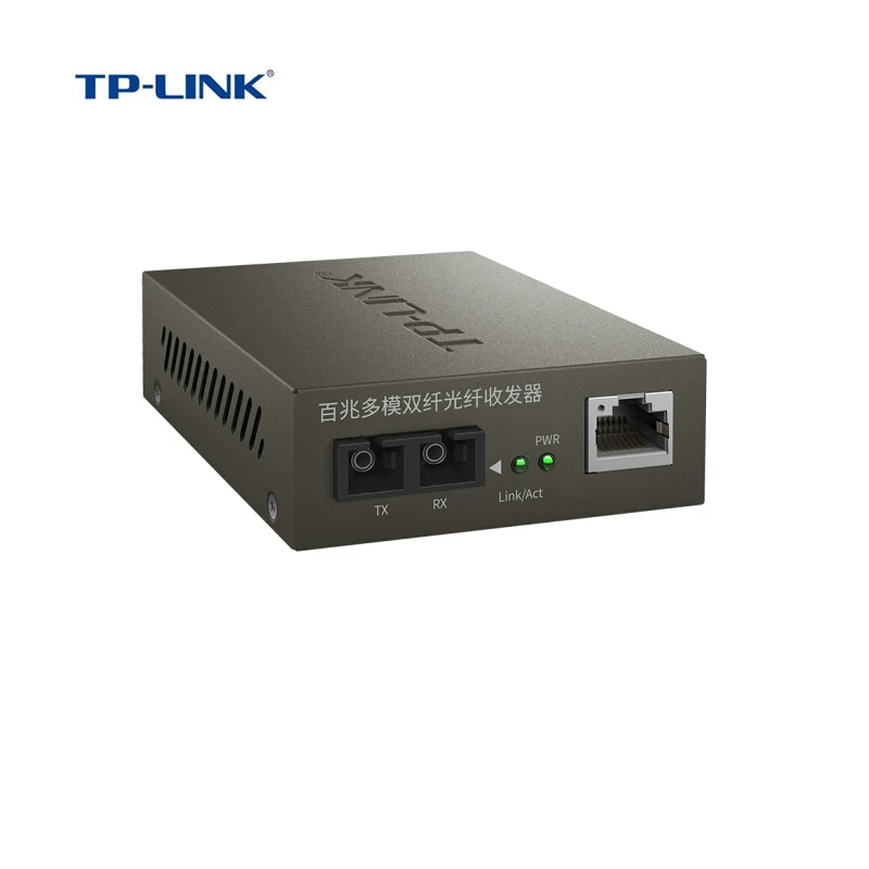 Tplink Fiber Media Converter Tr932d 2 Sc 1 Rj45 10/100mbps Fiber