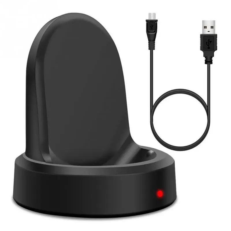 Умные часы с зарядным устройством беспроводное зарядное устройство USB для Samsung Gear