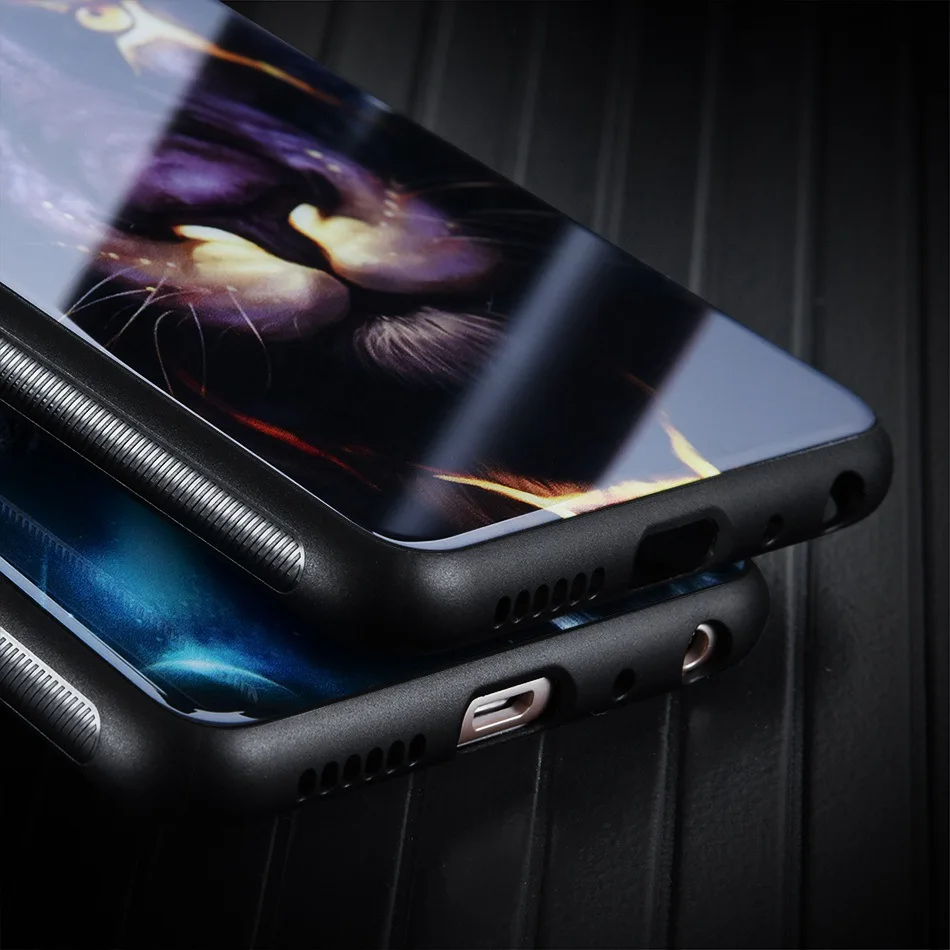 Artisome Xiaomi Redmi Note 5 Case 360 Tempered Glass Case For Xiaomi Redmi 4X Note 5 Pro 5 Plus Case Animal Patterned Cover Capa (8)