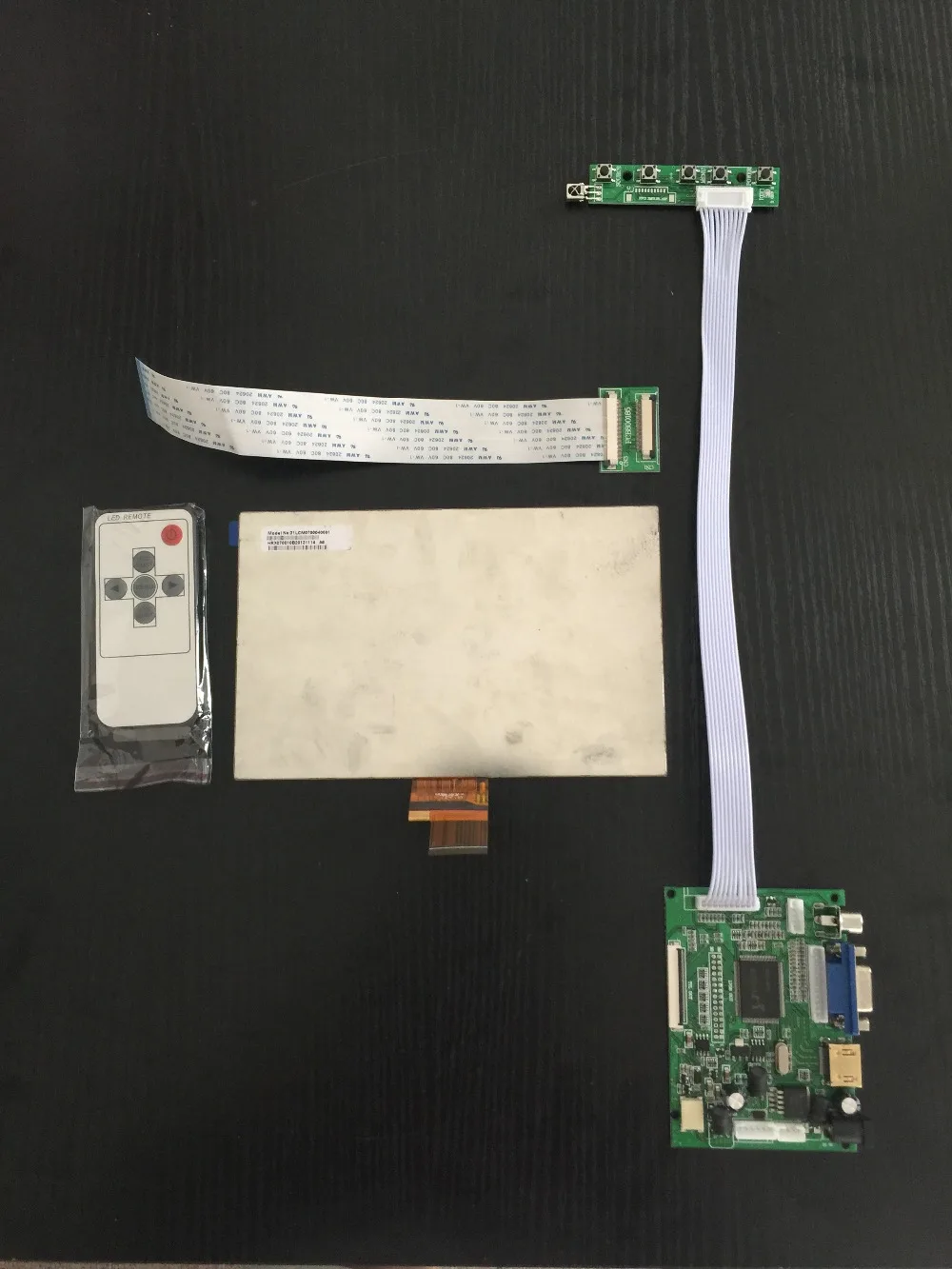 

Raspberry Pi 3 Display HDMI 7 Inch 1024X600 LCD Monitor panel for Raspberry Pi 3 B+/2B Pcduino Banana Pi