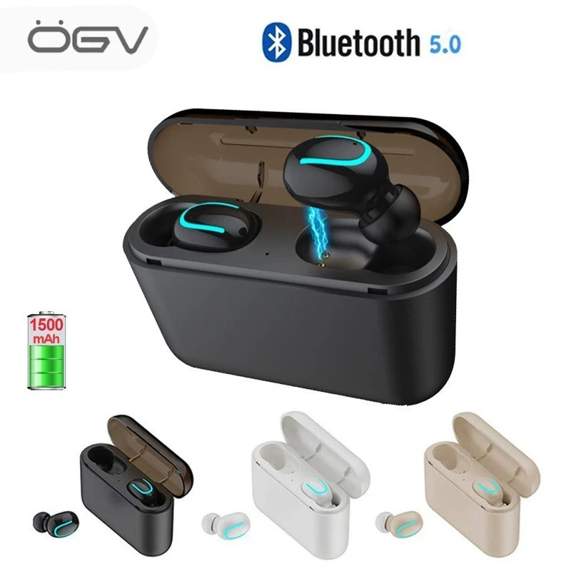 OGV Bluetooth 5.0 Earphones Tws Wireless Headphones Blutooth Earphone