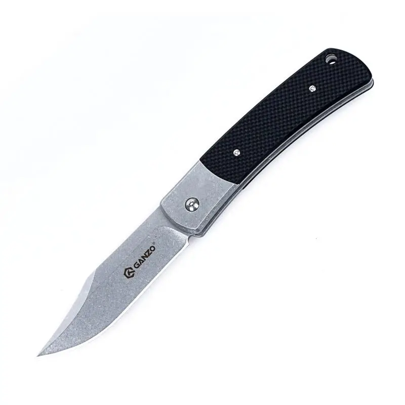 Ganzo G7472 жар-F7472 F7471 58-60HRC 440C G10/деревянная ручка складной Ножи для выживания на природе, для кемпинга, карманный нож для охоты, для повседневного использования