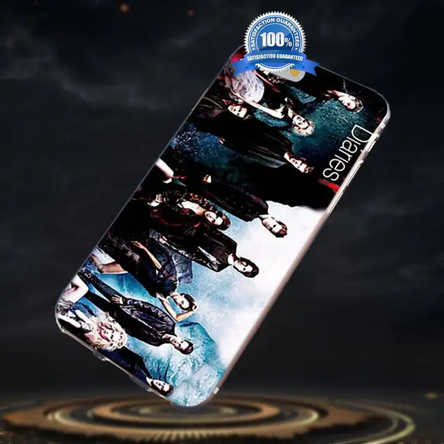 Soft Coque Damon The Vampire Diaries Printed Skin For Apple IPhone X 4 