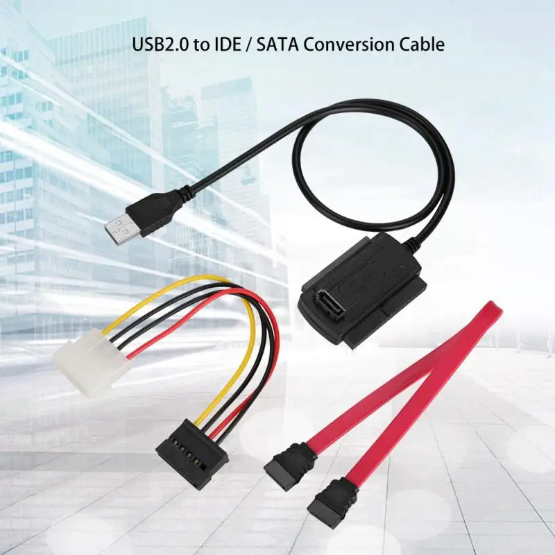 SATA/ PATA/ IDE 3 in 1 Drive to USB 2.0 to 2.5 / 35inch IDE SATA