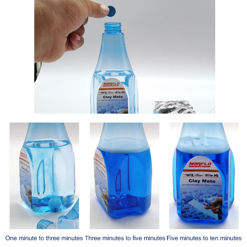 Magic Clay Lubricant 1 Bag (2pcs) for Pad Towel Mitt