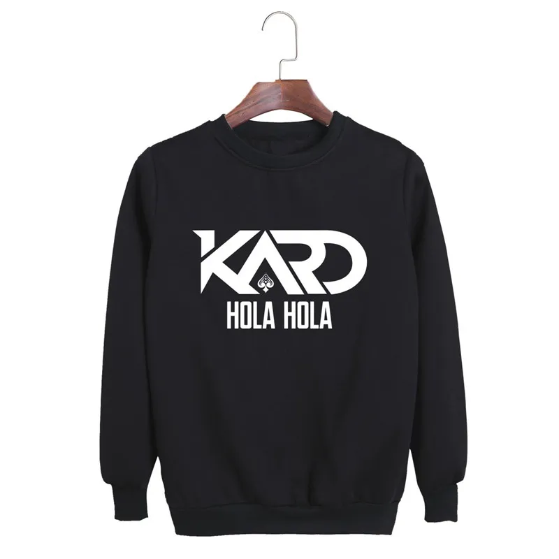 KPOP Korean Fashion K.A.R.D Mini Album Hola KARD BM J.Seph Cotton Hoodies Pullovers Sweatshirts PT561 | Женская одежда