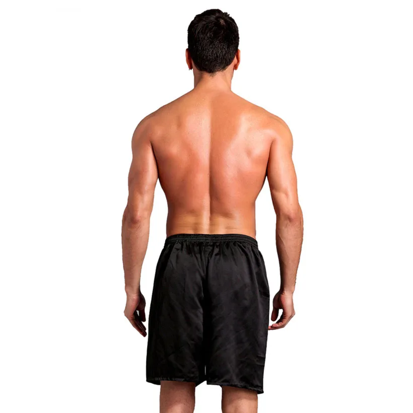 Flash Sale 2019 summer Shorts For Men loose Satin silk shorts Man solid color casual Trunks Summer Beach shorts plus size 3xl-5xl