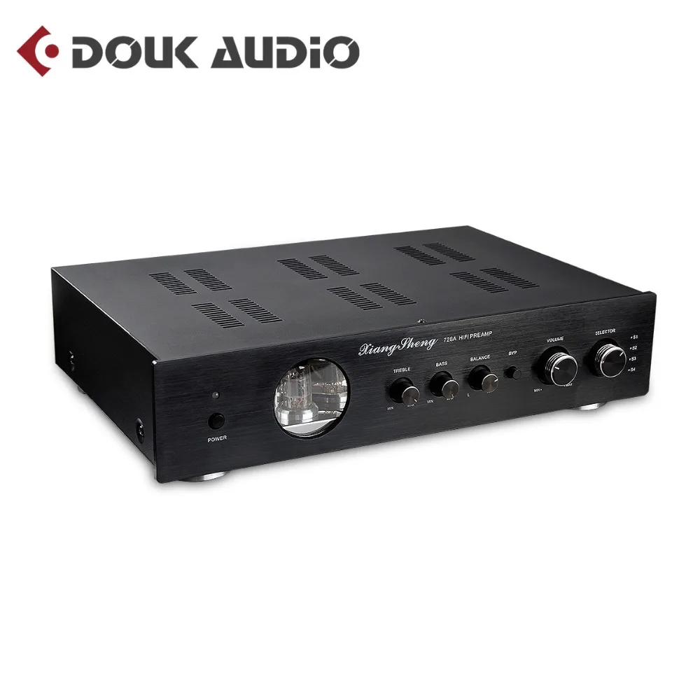 XiangSheng 728A HiFi 12AT7&12AU7 Vacuum Tube Pre Amplifier ...