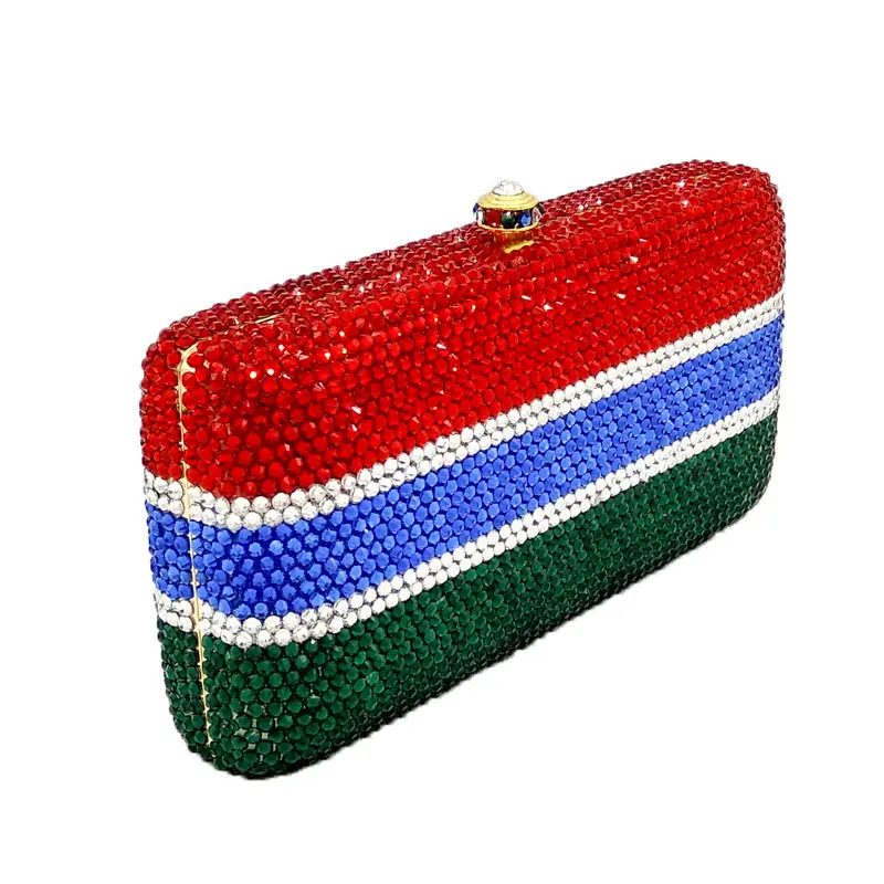 De Embrayages Flag National Soirée Minaudière Main Drapeau Femmes Noce Boutique 3 Métal Et À Cristal Fgg Personnalisé Sacs Usa 1nwxHwqdB