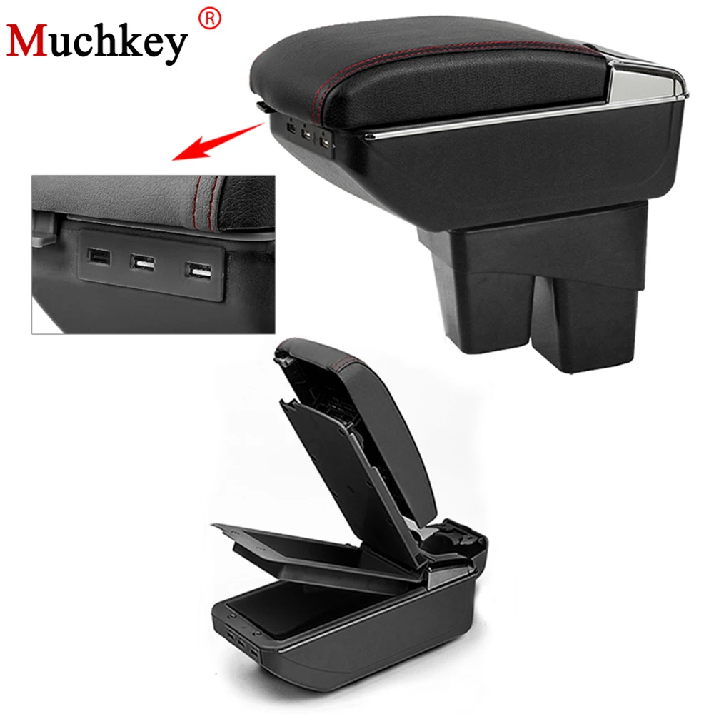 Buy For Honda Fit Jazz 2014 To 2018 Car Armrest Box