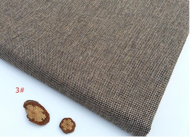 145 см ширина хлопчатобумажная льняная ткань конопляная ткань для подушки дивана аксессуары A168
