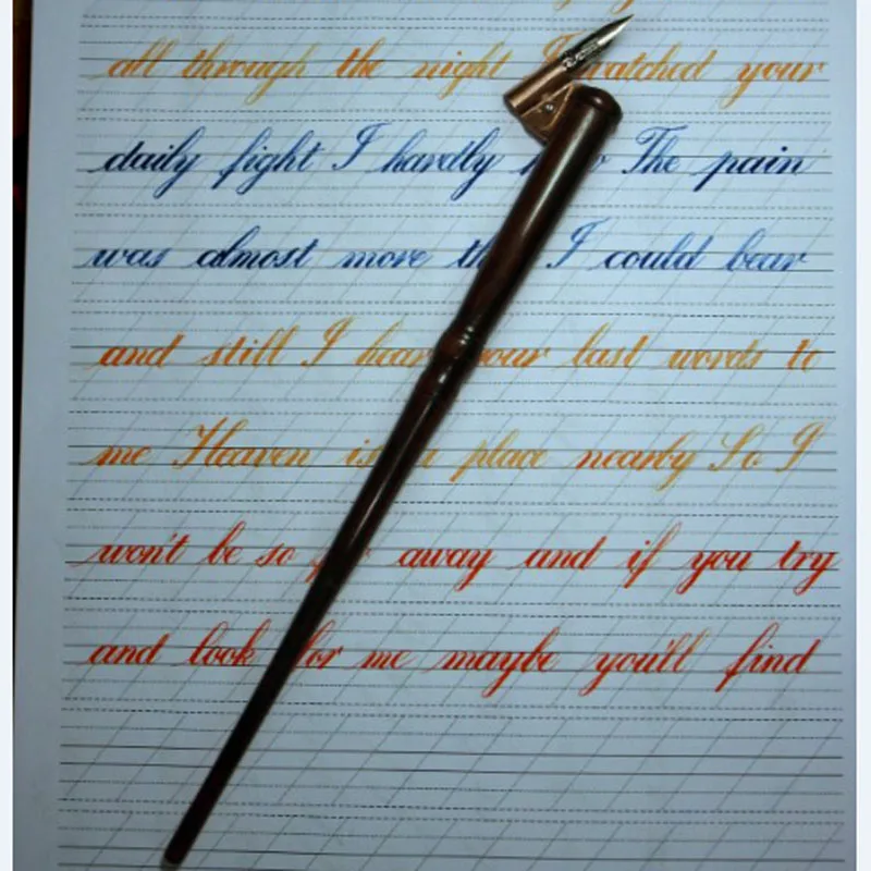 “ Set com Caso Dip Pen Nib Fonte Nibs