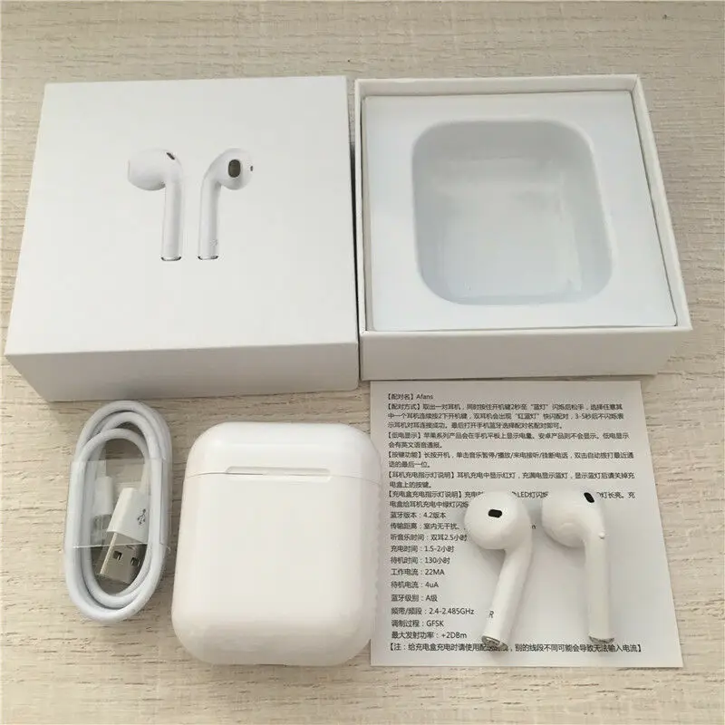 

i9s Afans TWS mini wireless Bluetooth music headset with microphone headset in-ear earbuds for iPhone Android phone XIAOMI