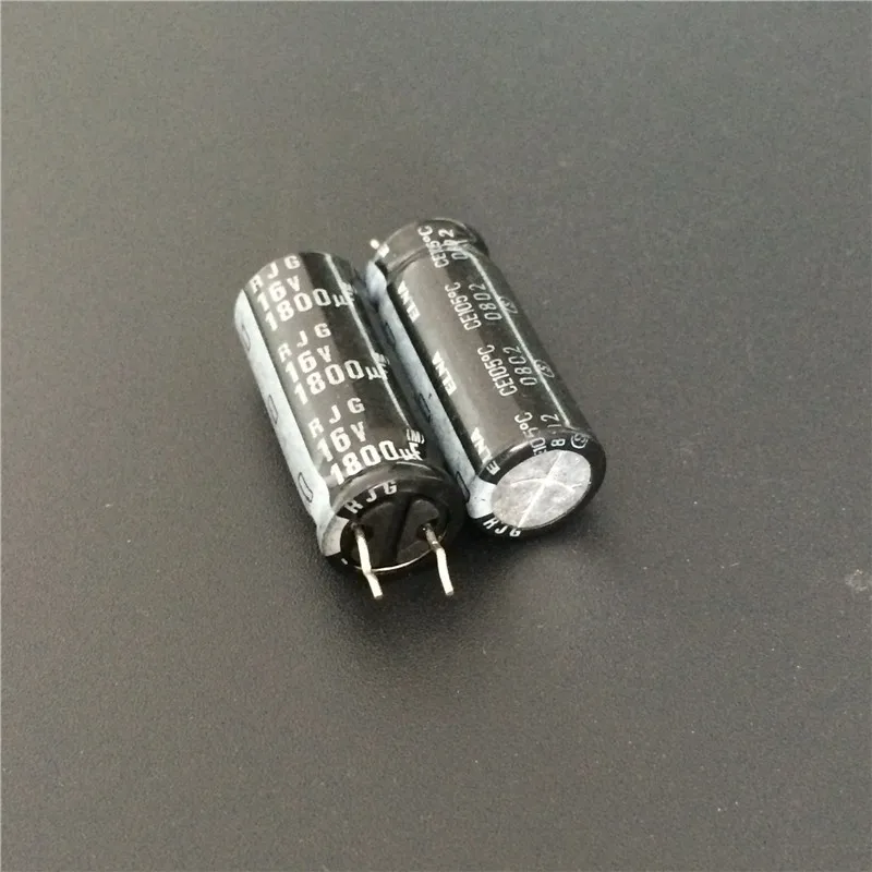 5pcs 10V 1800uF 10V ELNA RJG 10X20mm High Reliability Audio Capacitor