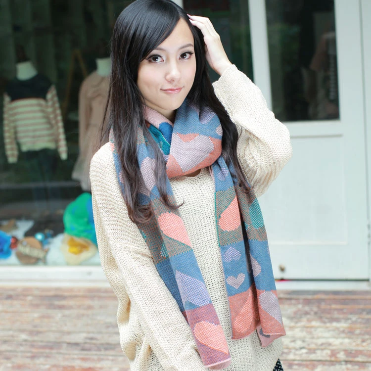 Autumn and Winter Casual Women Scarf Print Polyester Chiffon Silk Scarf Womens Apparel Accessories Autumn and Winter Casual Women Scarf Print Polyester Chiffon Silk Scarf Womens Apparel Accessories