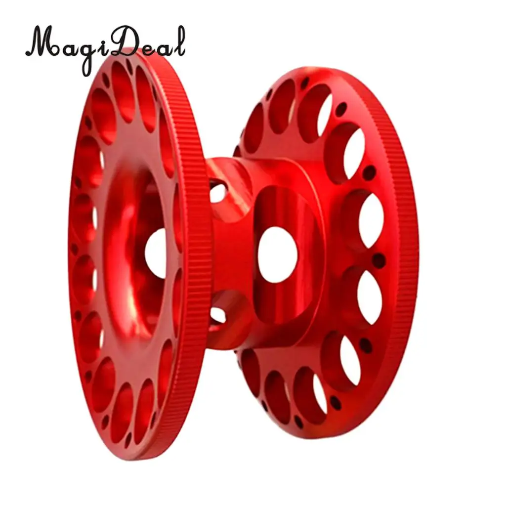 MagiDeal Lightweight Aluminum Alloy Scuba Diving Finger Reel Guide Line Spool 5 Colors Choose