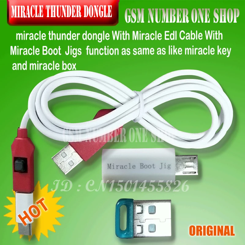 miracle thunder dongle +cable - gsmjustoncct-A5