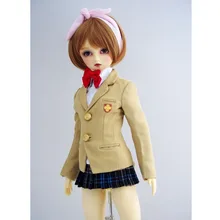 [Wamami] 300# анимация Railgun Misaka Mikoto униформа/костюм для 1/4 MSD 1/3 SD DZ BJD кукла