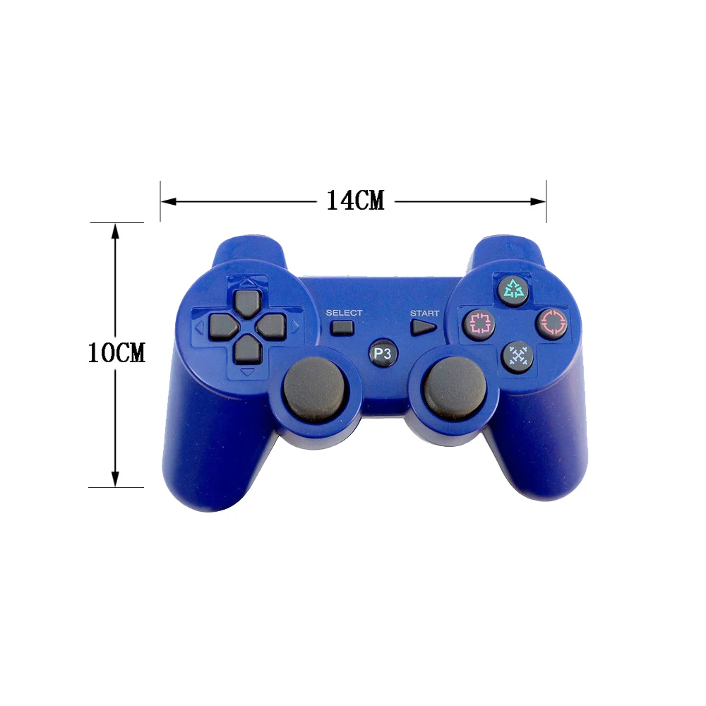 Для sony PS3 Bluetooth контроллер геймпад Манетт для sony Play Station 3 джойстик беспроводной геймпад SIXAXIS двойная вибрация