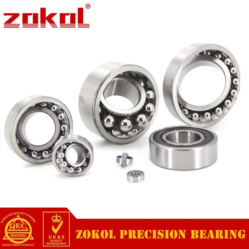 

ZOKOL bearing 1096 (196) Double Row Self-aligning ball bearing 6*15*5mm