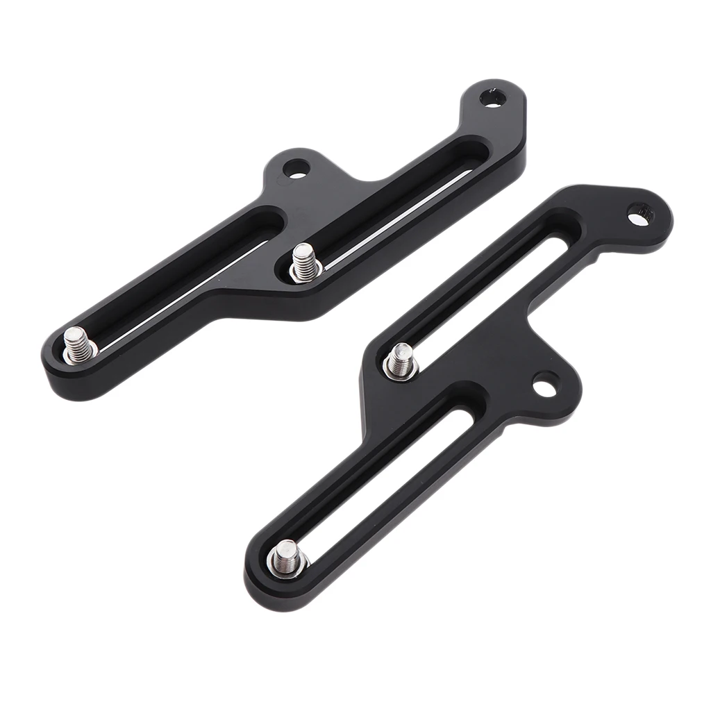Black Windscreen Adjusters For Honda NC700X NC750X 2012-2015 New Aftermarket The Windscreen Adjustment Adjustable