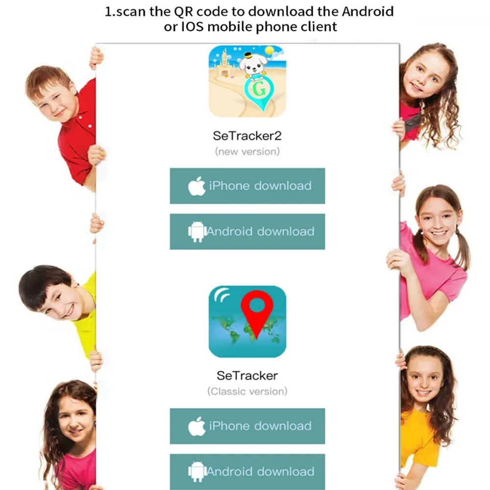 Детский gps трекер SOS интеллектуальный мониторинг позиционирования телефон дети OLED водонепроницаемый детский умный Браслет совместим с IOS