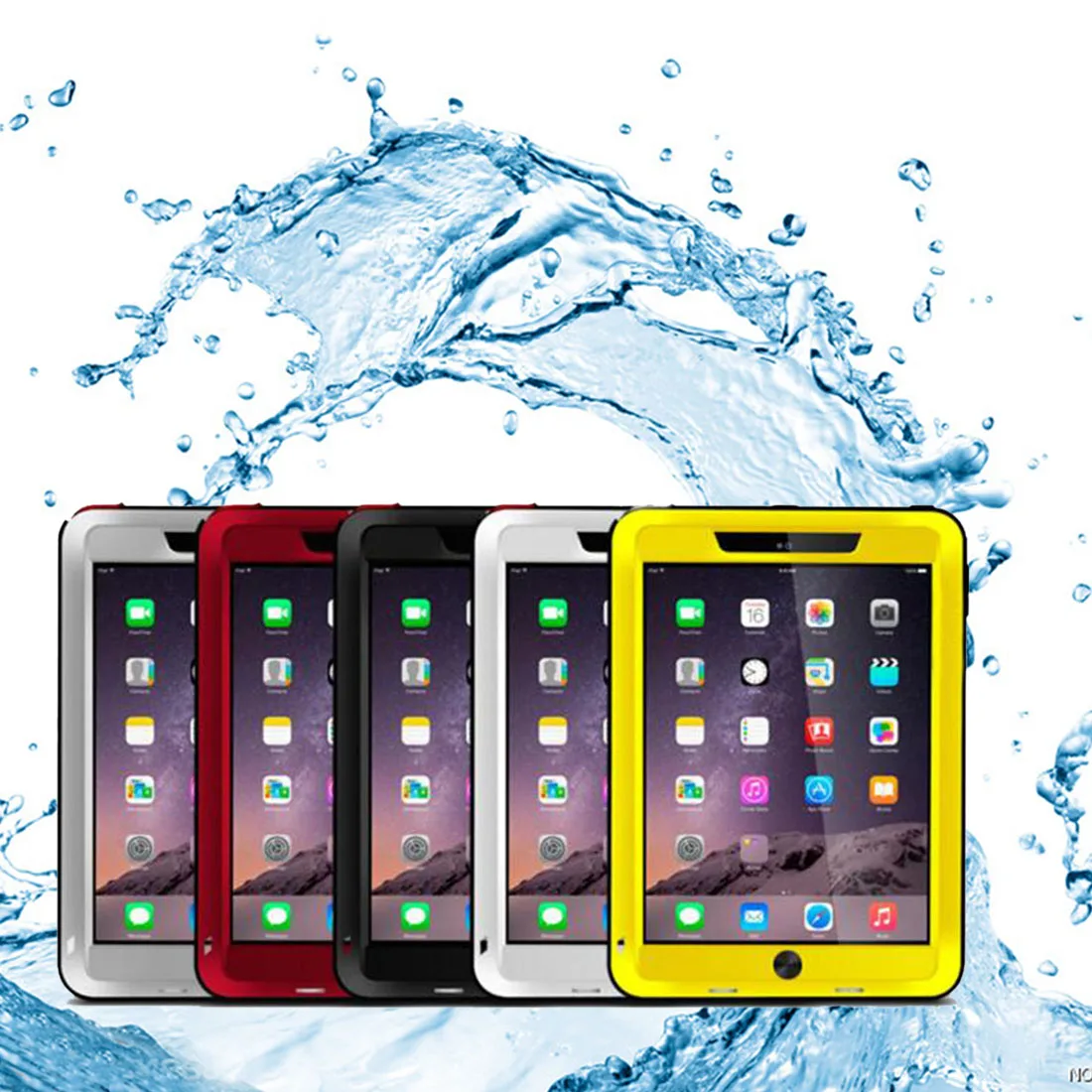 

High Quality Heavy Duty Case Case Full Protection Hybrid Cover For Air2 Shockproof Armor Tablet Cases