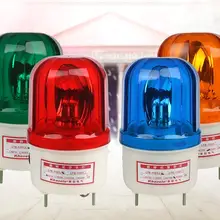 AC 110V 220V DC 12V 24V Промышленный сигнальный звуковой сигнал, светильник, поворотный стробоскоп, вспышка, сирена, авариПредупреждение льная лампа