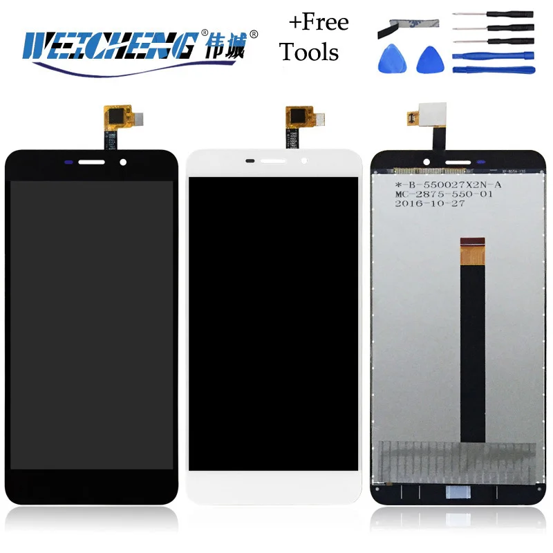 

WEICHENG For Umi Max LCD Display+Touch Screen 100% Original LCD Digitizer Glass Panel Replacement For Umi Max F-550028X2N