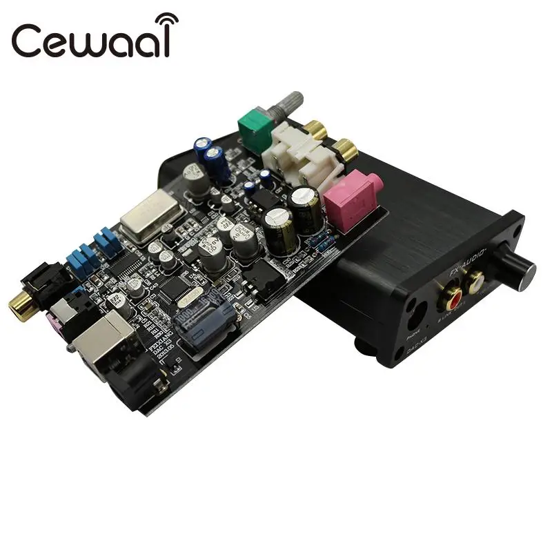 HIFI Audio Amplifier Professional HIFI Headphone Amplifier Decoder Video Fiber Coaxial FX Audio Stereo