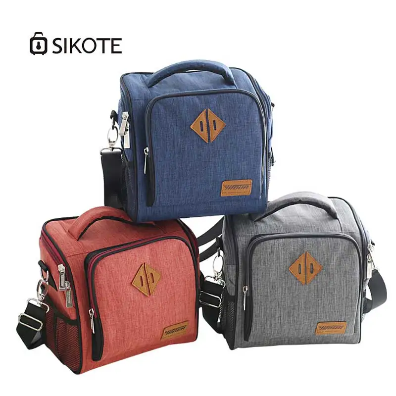 SIKOTE Oxford Lunch Bag Portable Insulation Lunch Box for Picnic Cooler Thermal Bags for Student Women Lunch Bags Sweet Style