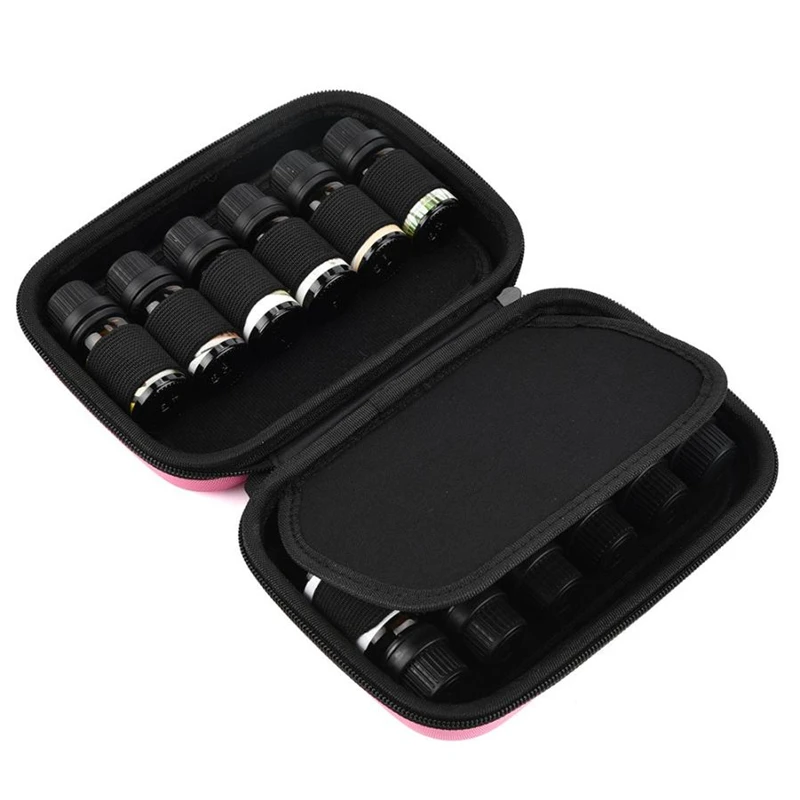 New Creative  12 Roller Bottles Essential Oil Case Carry Holder Storage Aromatherapy Bag Wear-resistant hot Easy Use C0228      26