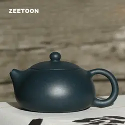 230cc Аутентичные Исин Чай горшок xishi горшок китайский здоровья фиолетовый глины XI SHI горшок зеленый грязи Чай установить Zisha чайник