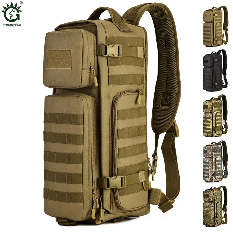 

Waterproof Nylon Backpacks Large Capacity Multi-function Shoulder Bags Travel Sling Men Army Mountaineering Back Pack Hike 2019