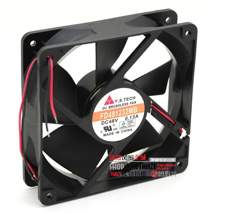 

New FD481232MB 12032 0.13A 48V 12CM double ball fan