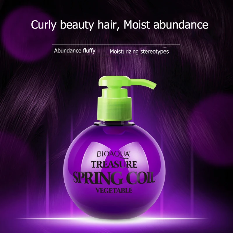 BIOAQUA 250ML Curl Enhancers Elastin Make Hair Moisture And Stereotypes And Elastic Wave Hair Styling Product Modeling Care