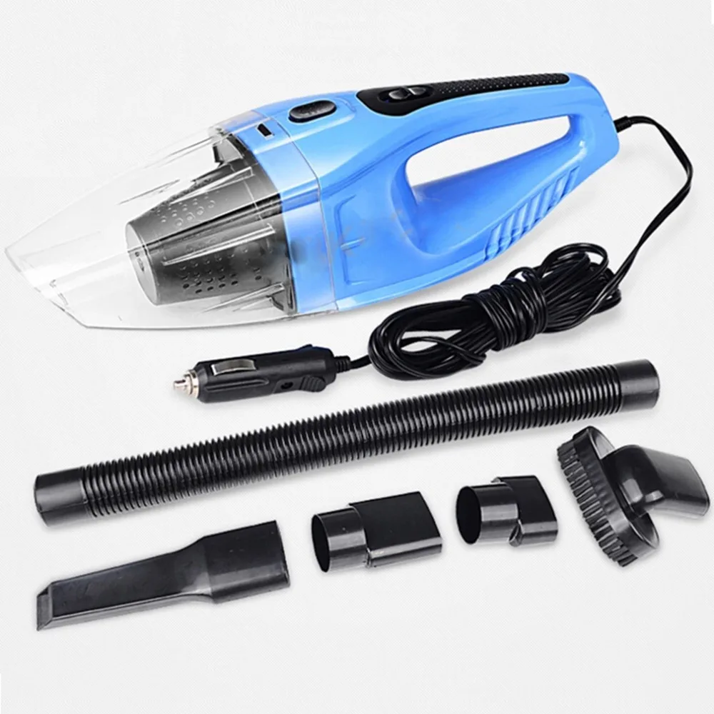 Портативный автомобильный пылесос для сухой и влажной уборки 120 Вт 12 В|car vacuum cleaner