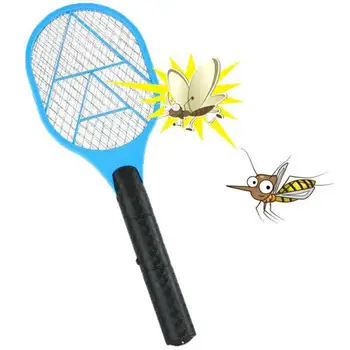 

2018 New Fashion Mosquito Killer Electric Tennis Bat Handheld Racket Insect Fly Bug Wasp Swatter Flies Bugs Mosquitoes Killer